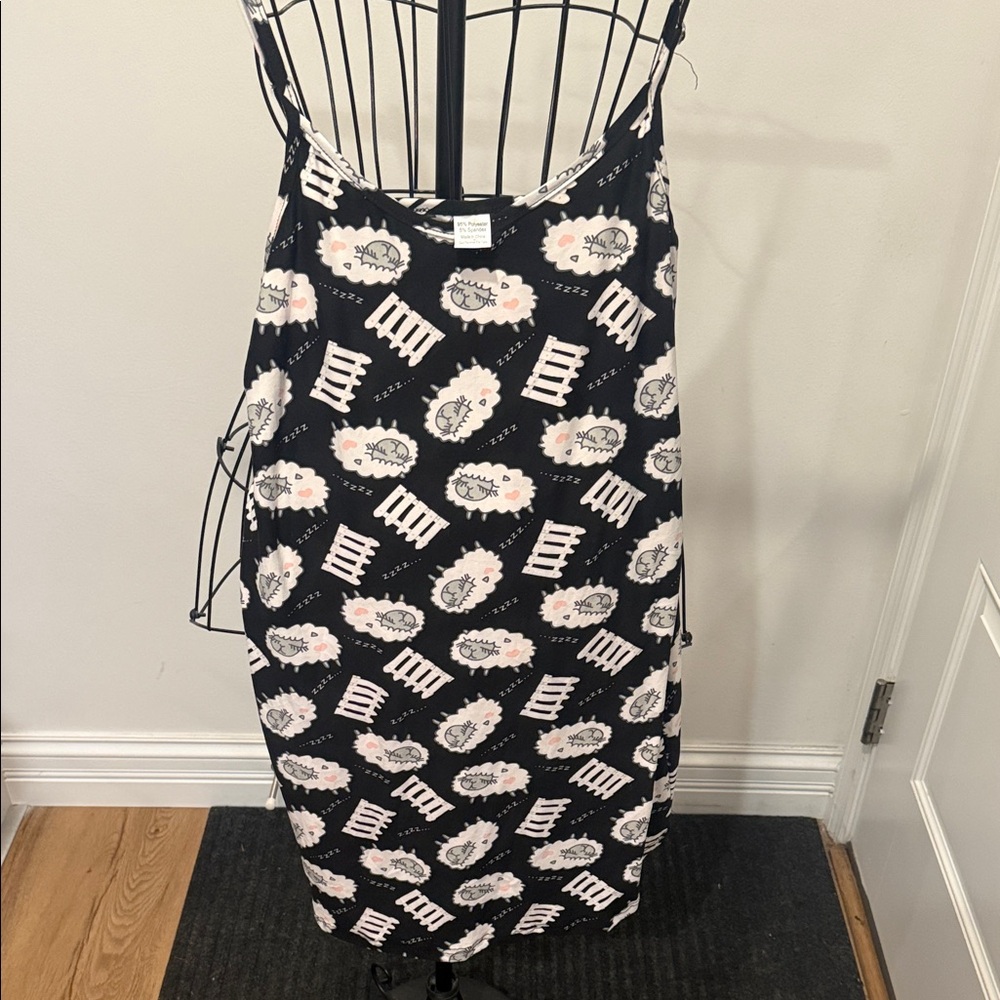 Black and White Patterned pajamas